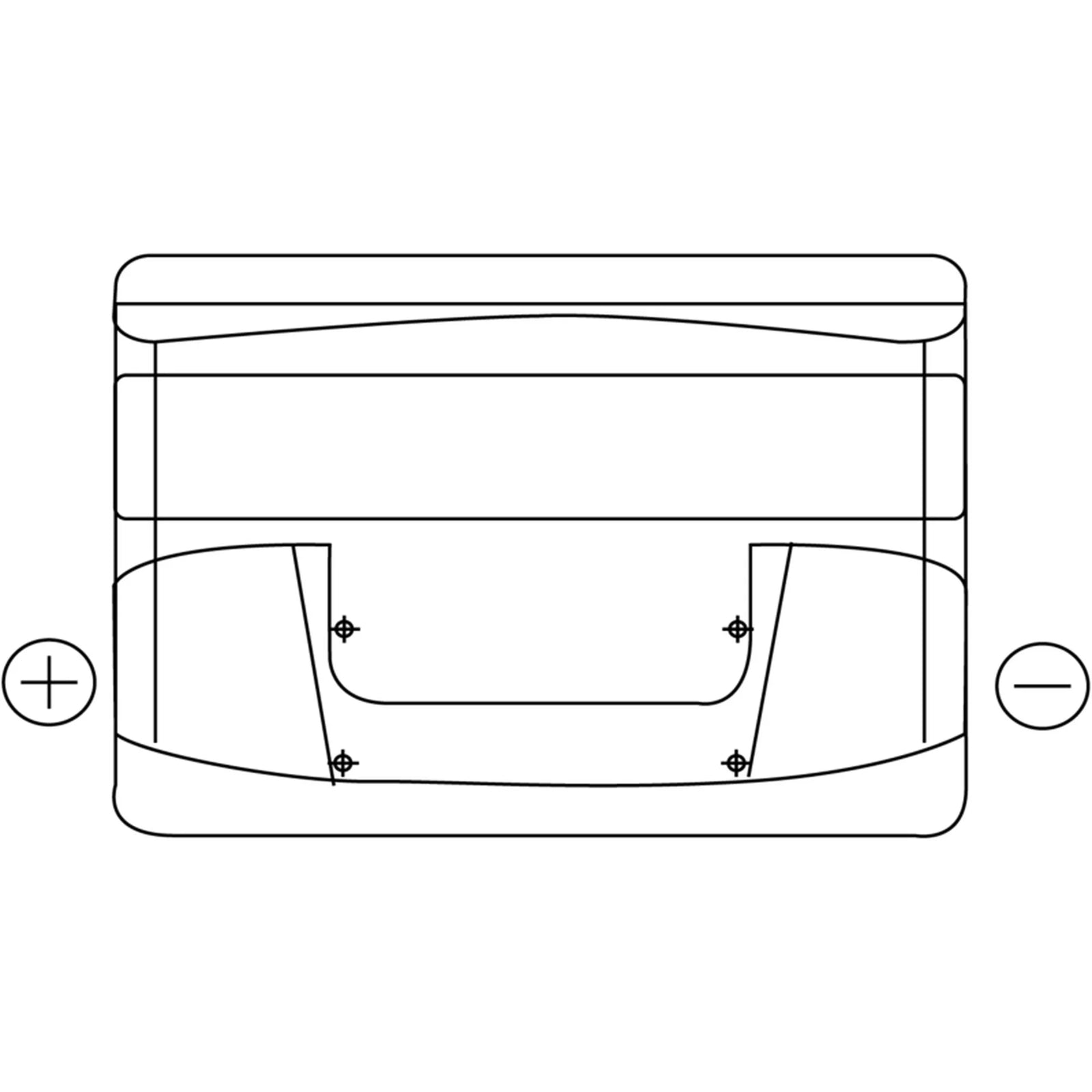 Exide Battery 12V 74Ah 680A EB741
