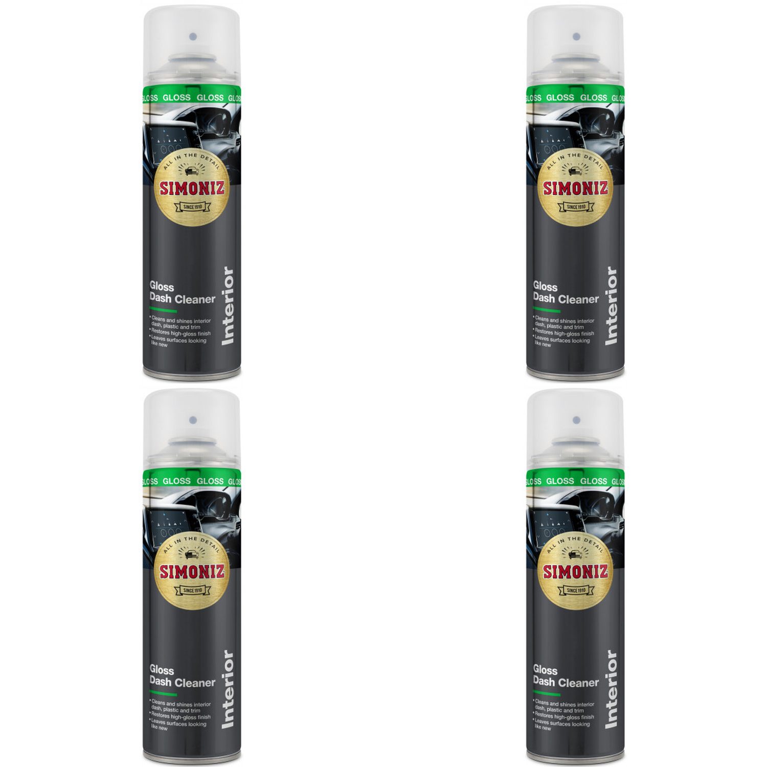 Simoniz Gloss Dashboard Cleaner - 500ml UV Protection