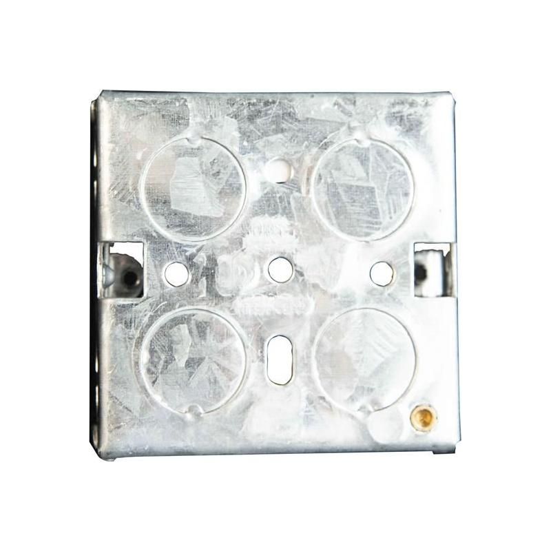 Dencon Metal Back Box 1-Gang 16mm