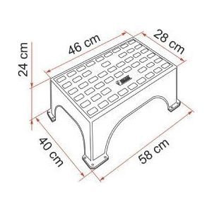 Fiamma Magnum Step Grey 04630-01-