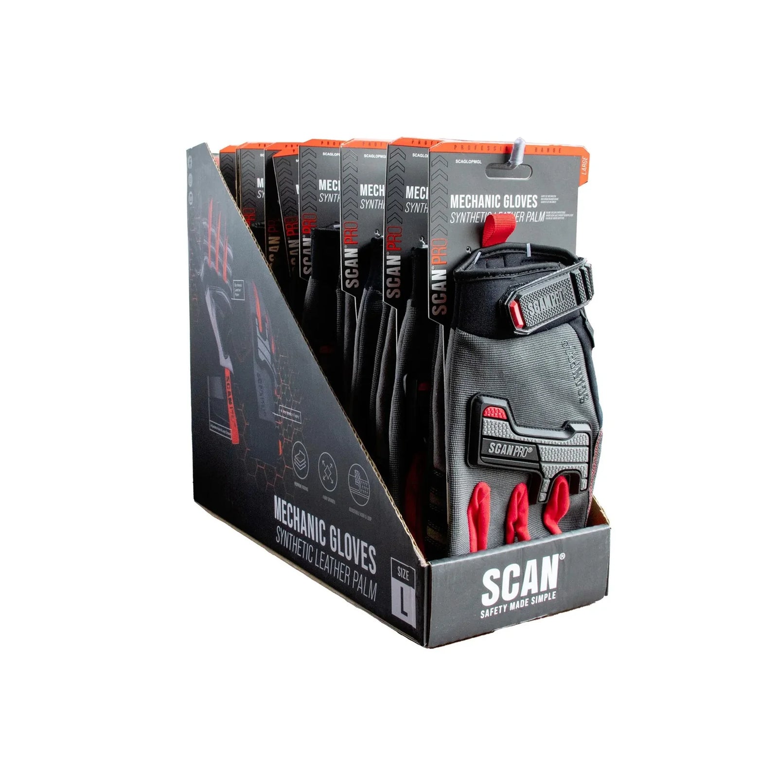 XMS Scan Pro-Mechanics Gloves - SCAGLOPMG