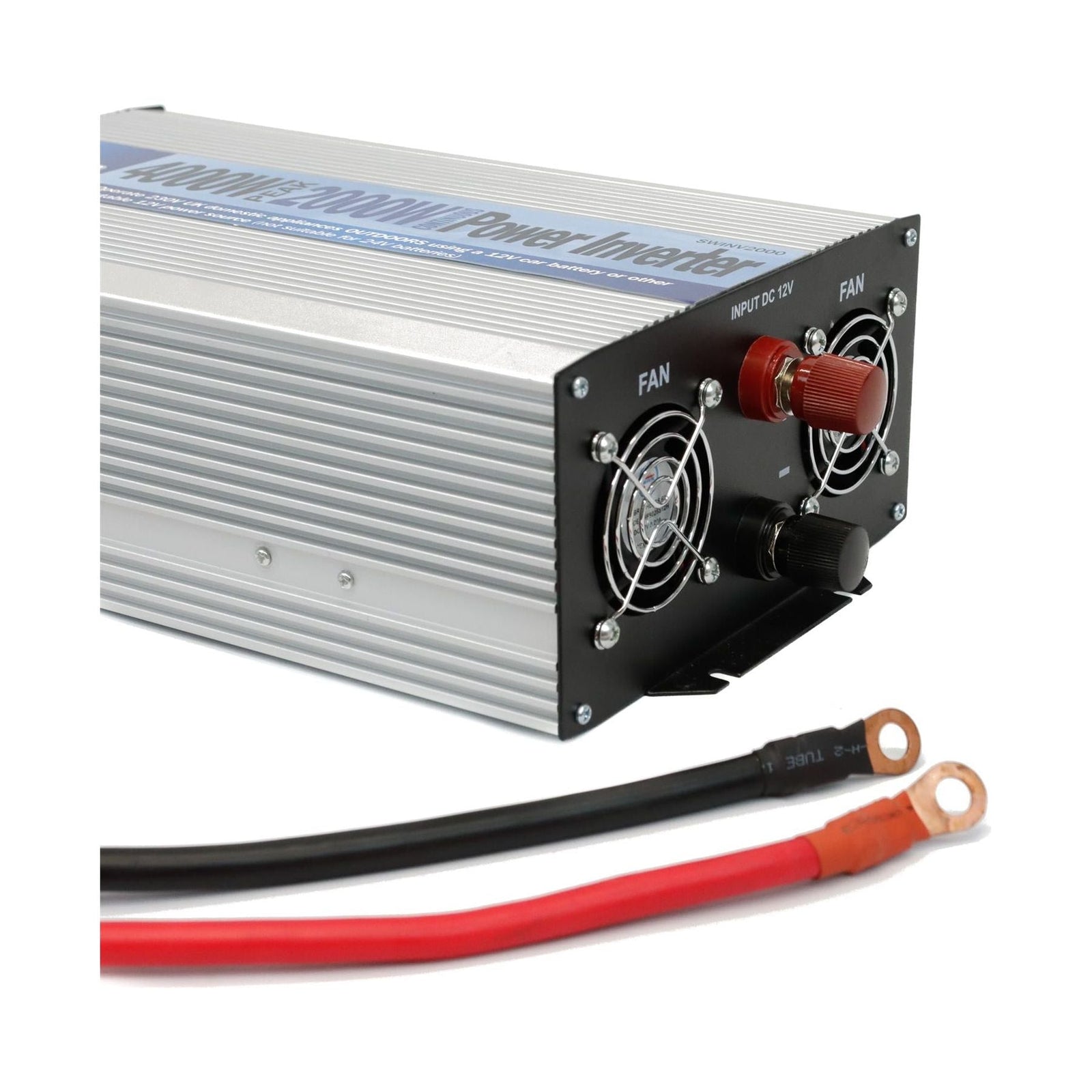 2000w-4000w Peak AC-DC 12v-230v Converter Inverter 2 Way Power Socket INV2000