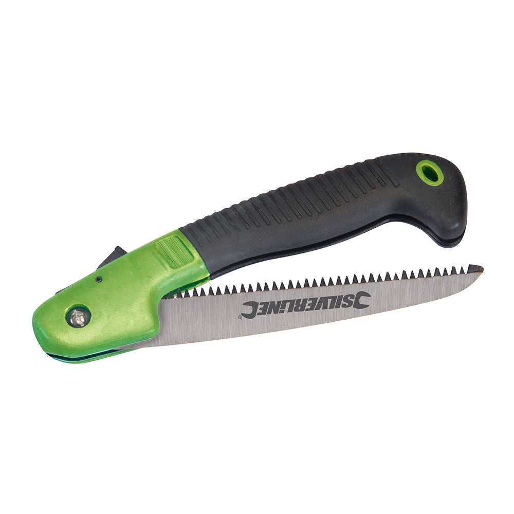 Silverline Tri-Cut Folding Saw 180mm Blade