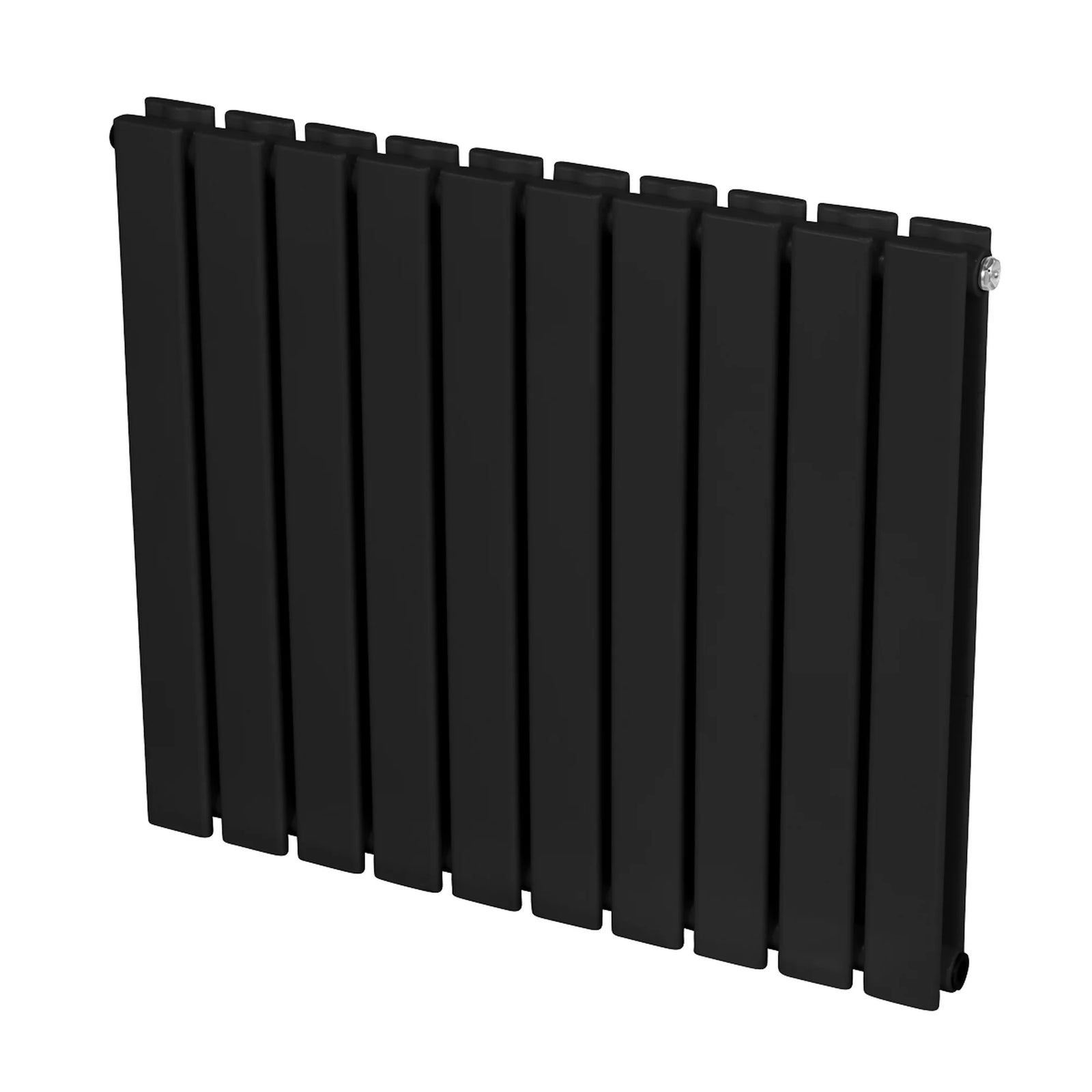 Baridi Horizontal Radiator 600 x 700mm Black DH345