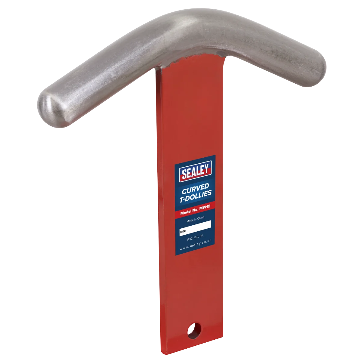 Sealey Curved T-Dollies MW15 3.31kg for Sheet Metal Forming