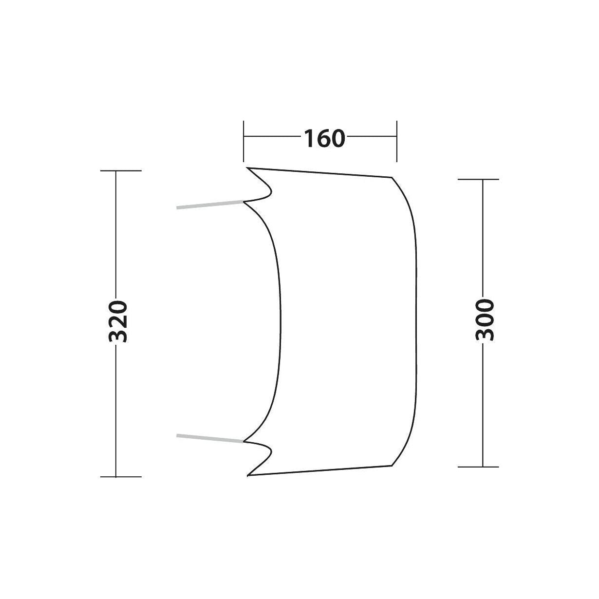 Outwell Lounge Tent Lounge Connector Medium