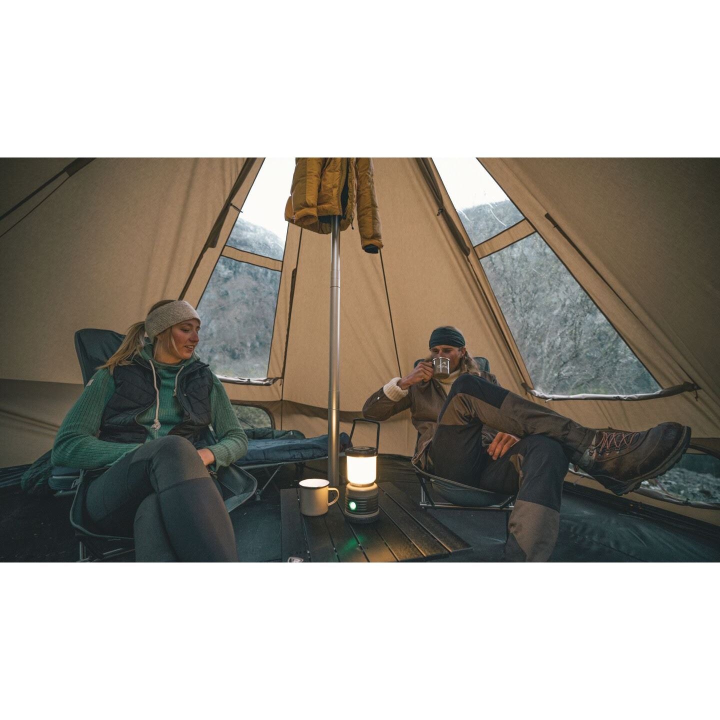 Robens Settler Sky 10 Berth Poled Tent