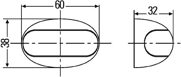 Hella Clearance Light 2XA 959 560-407