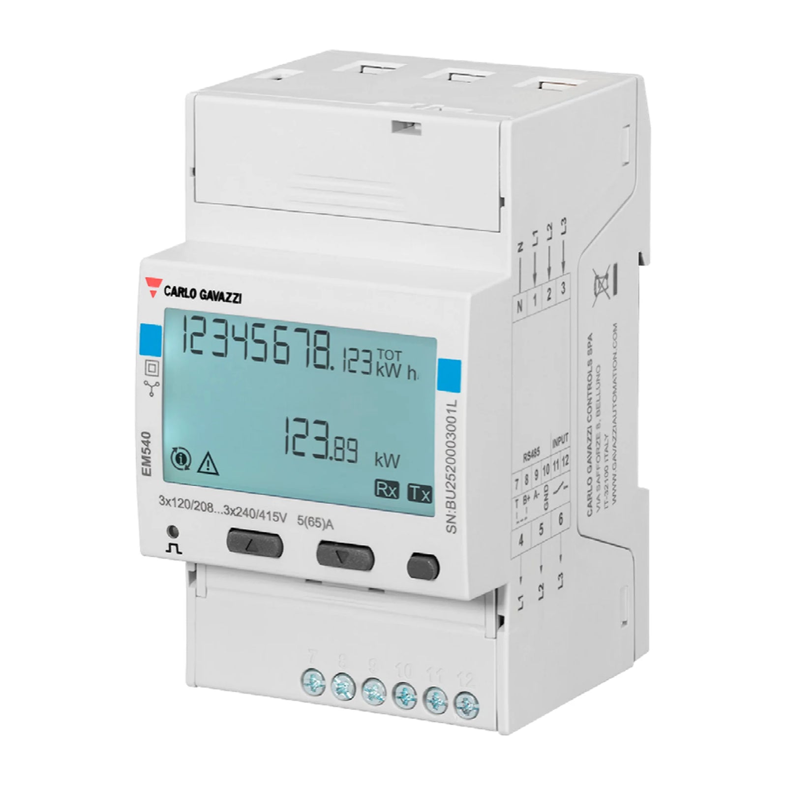 Victron Energy Meter EM24 3 Phase Max 65A/Phase Ethernet