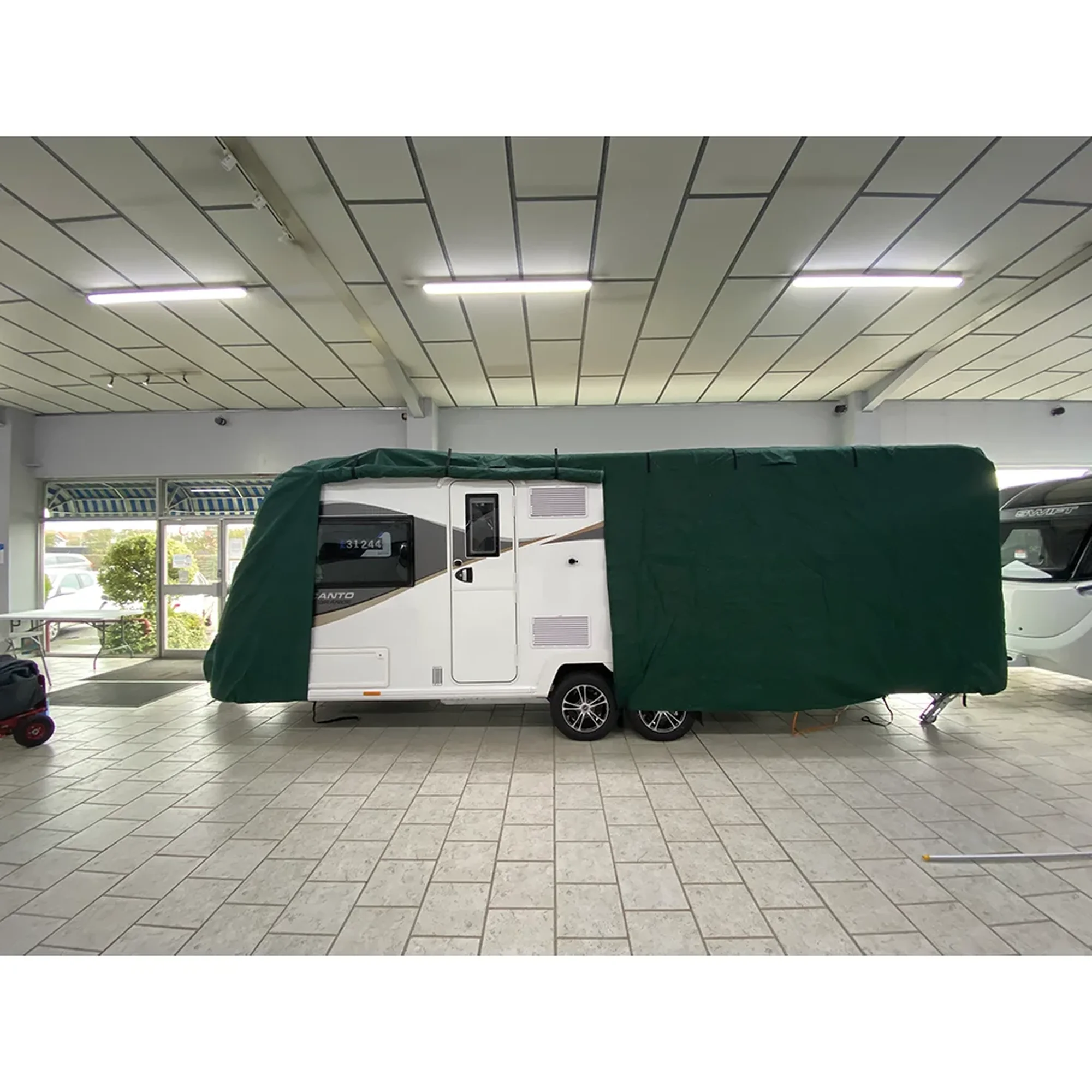 Unbranded Caravan Cover Max Medium 420x510cm Green