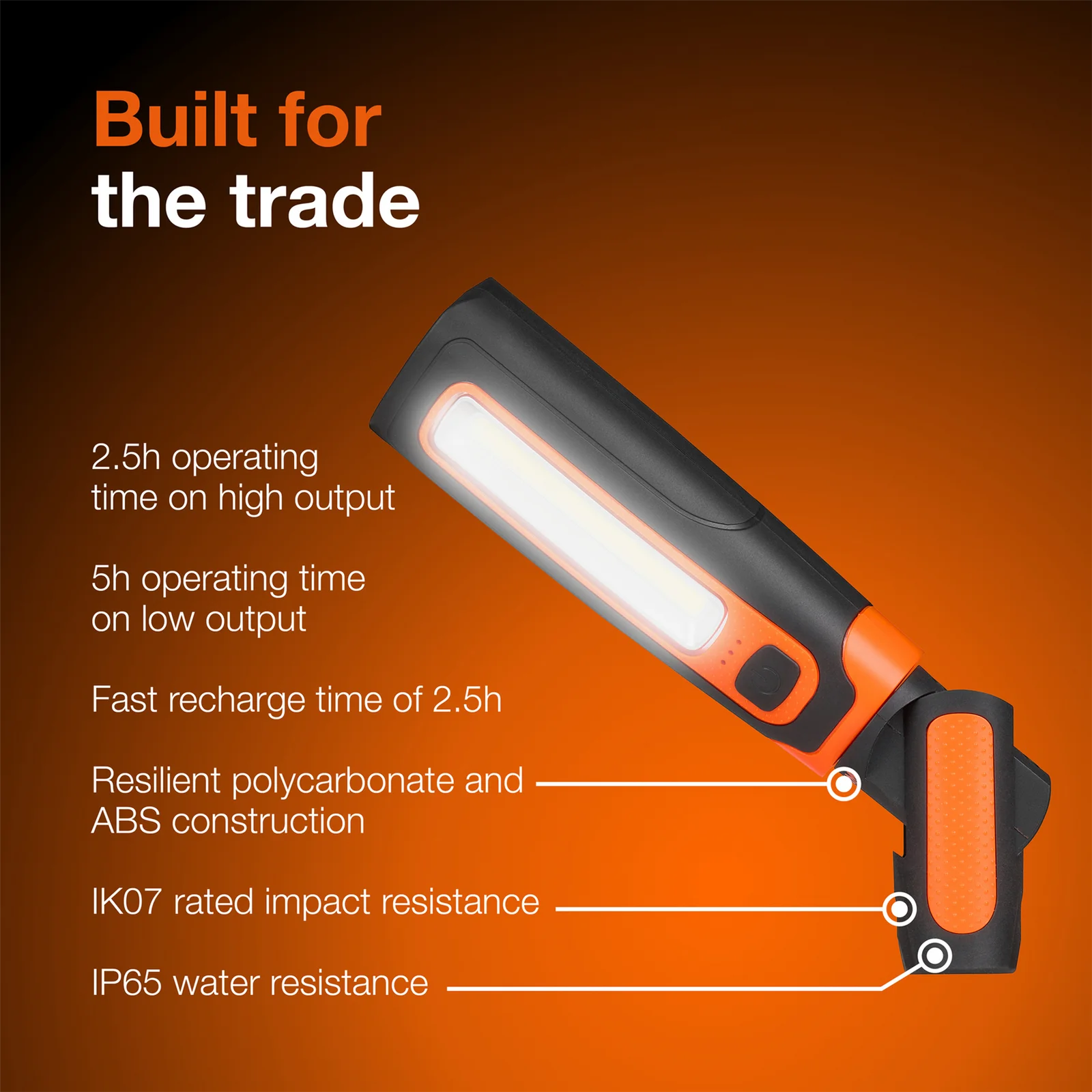 OSRAM LEDinspect® TWIST 450 Rechargeable and cordless (LEDIL412C)