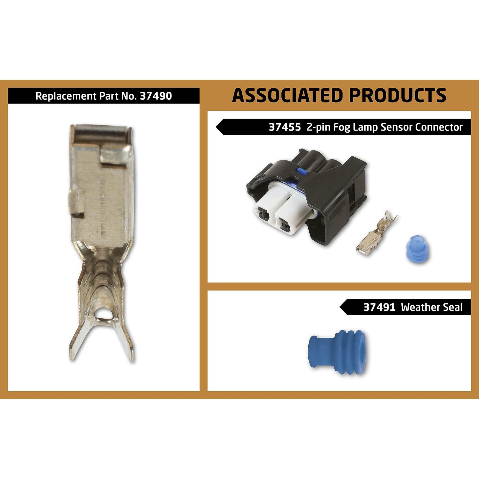 Connect Non-Insulated Female Terminals 100pc 37490
