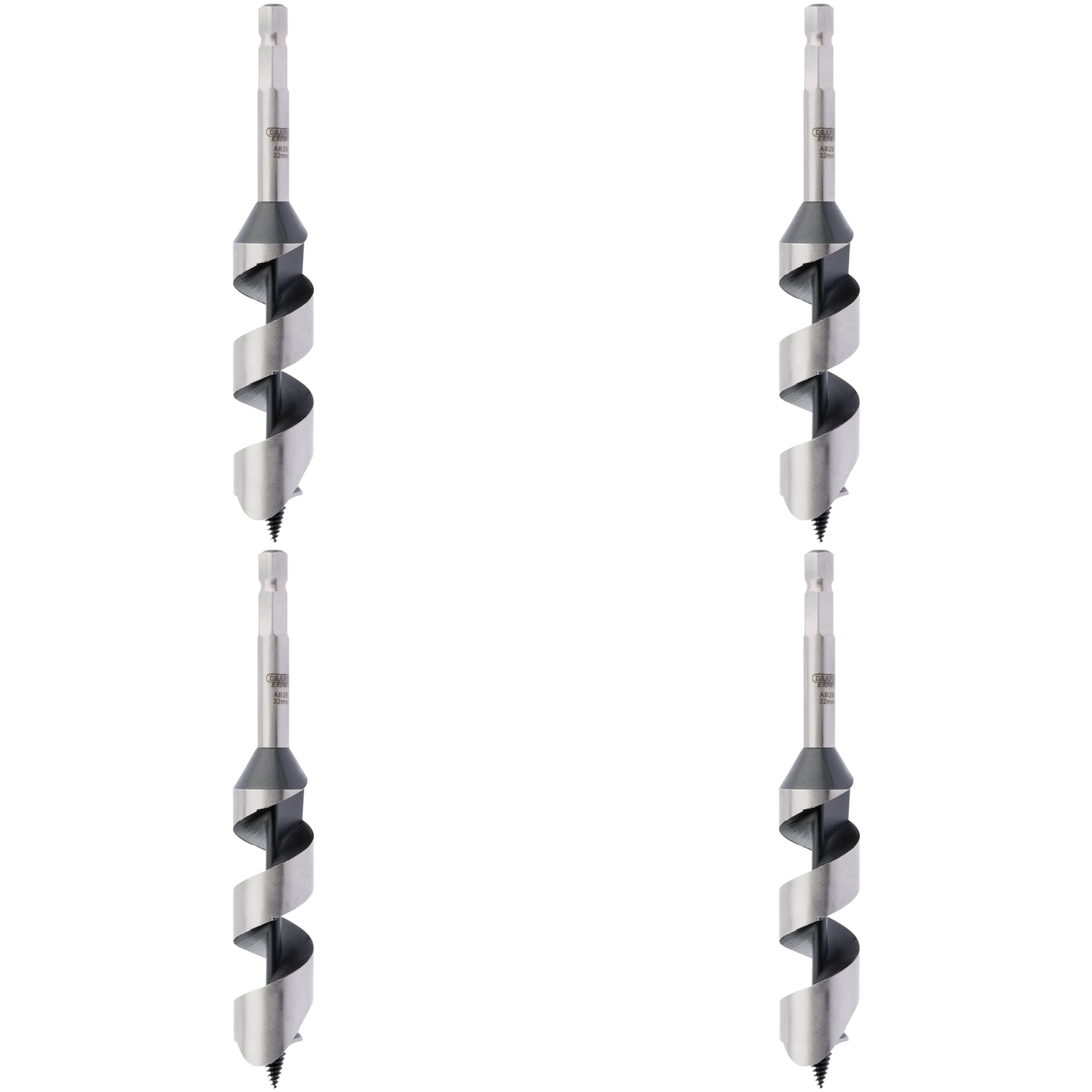 Draper Expert Standard Pattern Auger Bit, 32 x 210mm - AB2B