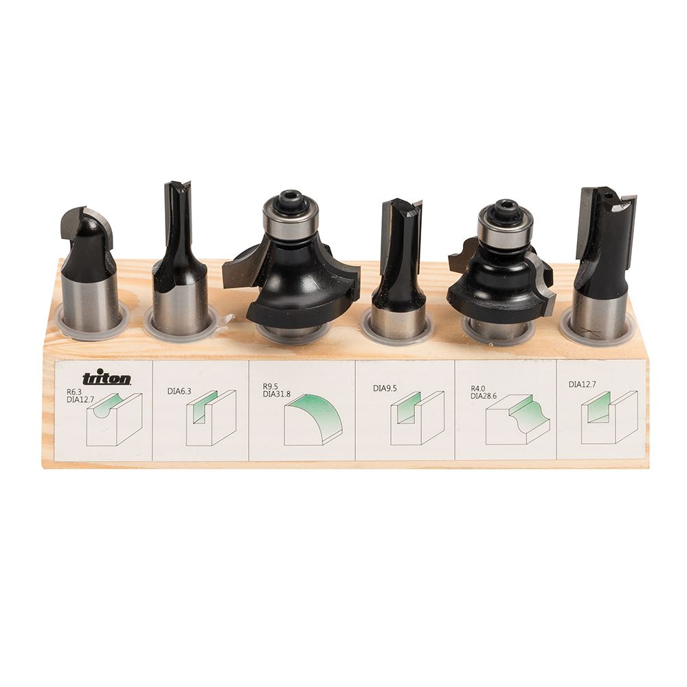 Triton 1/2" Router Kit 6pce 6pce