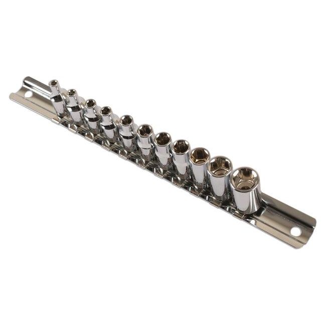 Laser BA Socket Set 1/4"D 11pc 3399