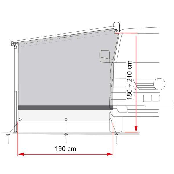 Fiamma Sun-View Side Van F40/F43 270 (08990-01-)