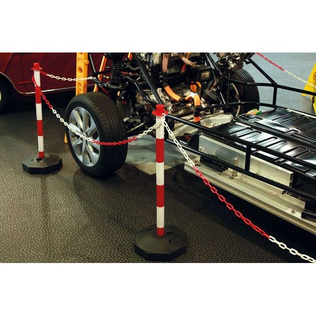Laser Safety Barrier 4 Posts & Chain 8055