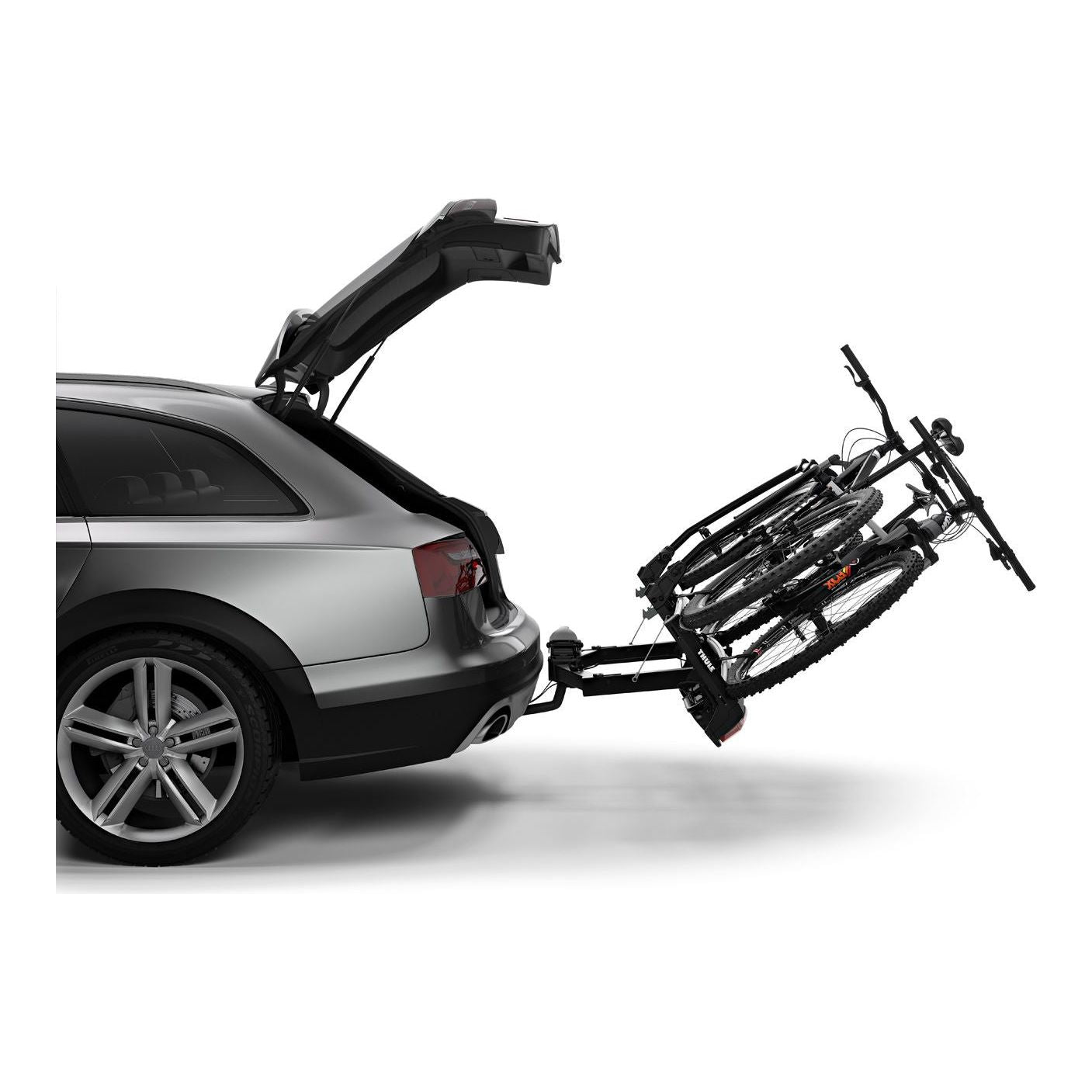 Thule VeloSpace XT two-bike platform towbar bike rack black/aluminium Towbar Bike Rack