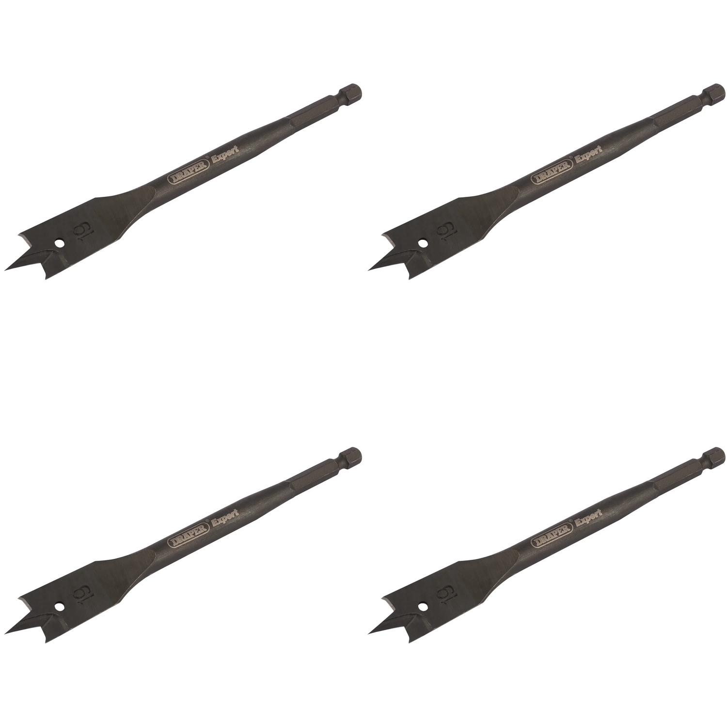Draper Expert Flat Wood Bit, 10-32 x 150mm