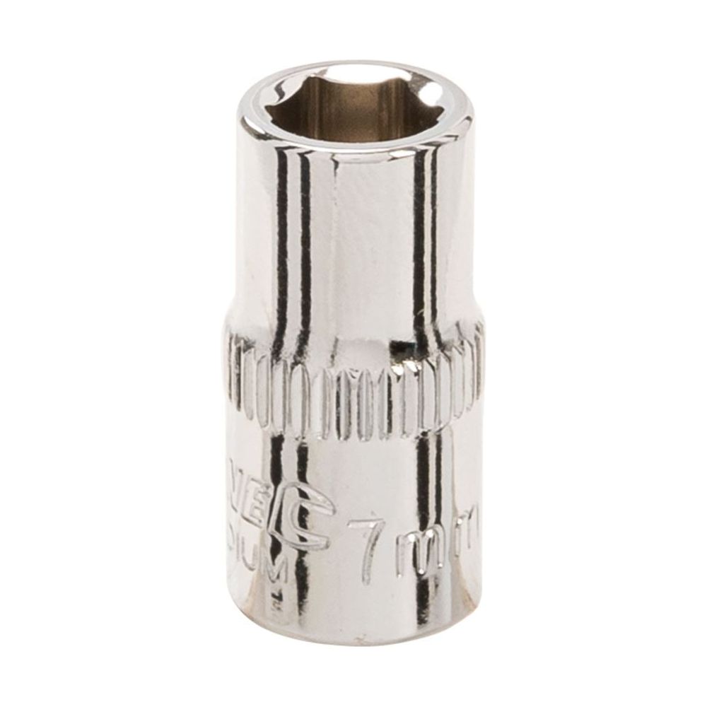 Silverline Socket 1/4" Drive 6pt Metric 7mm