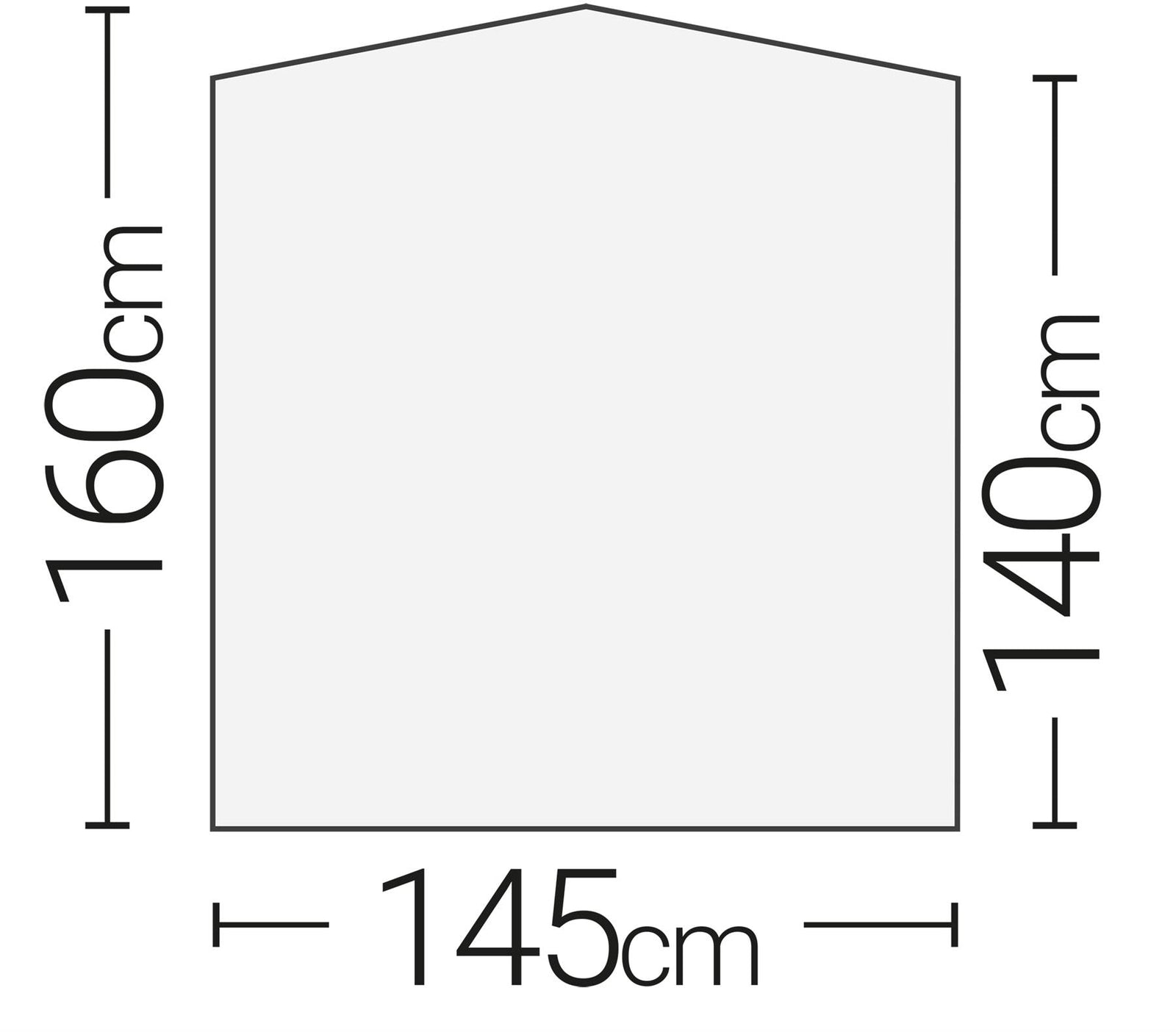 Quest Screen House 4 Mini pop up Gazebo Grey