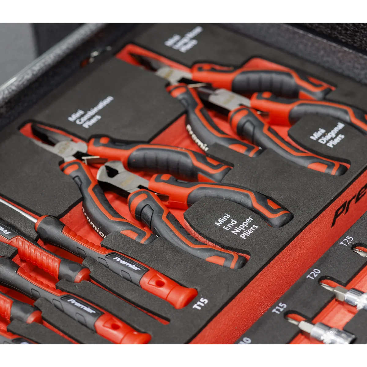 Sealey Premier Precision Screwdriver & Mini Pliers Set 17 Piece TBT67