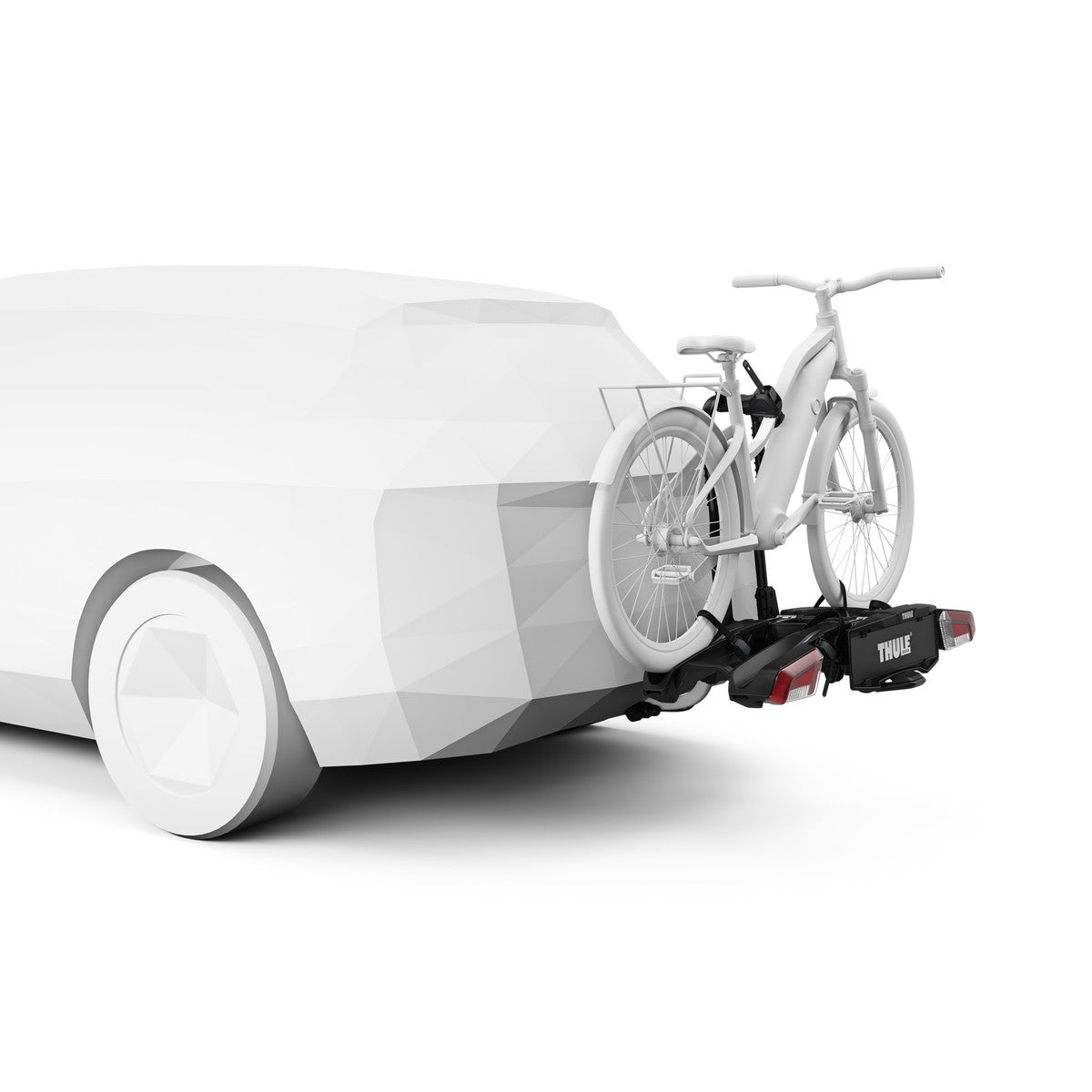 Thule EasyFold 3 Platform Bike Rack | E-Bike Compatible | Tiltable | Lockable