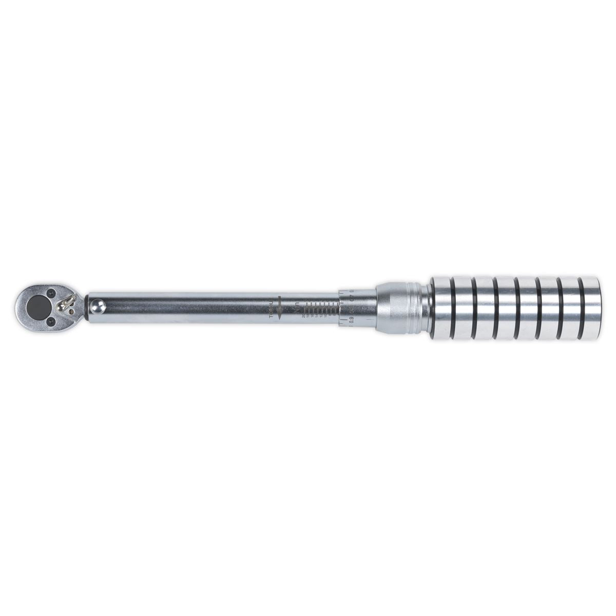 Sealey Torque Wrench Micrometer Style 1/4"Sq Drive 4-20Nm(2.9-14.8lb.ft) Calibra