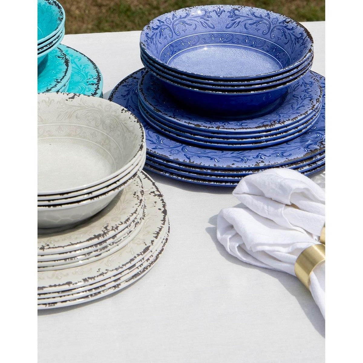 Gimex Stone Line Bowl Azure 1 Piece