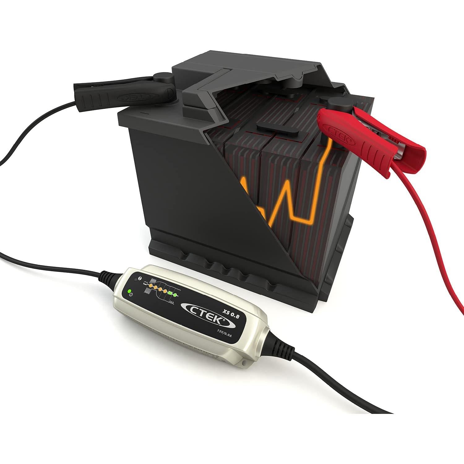 CTEK Multi XS 0.8 12V Motorbike Battery Smart Trickle Charger