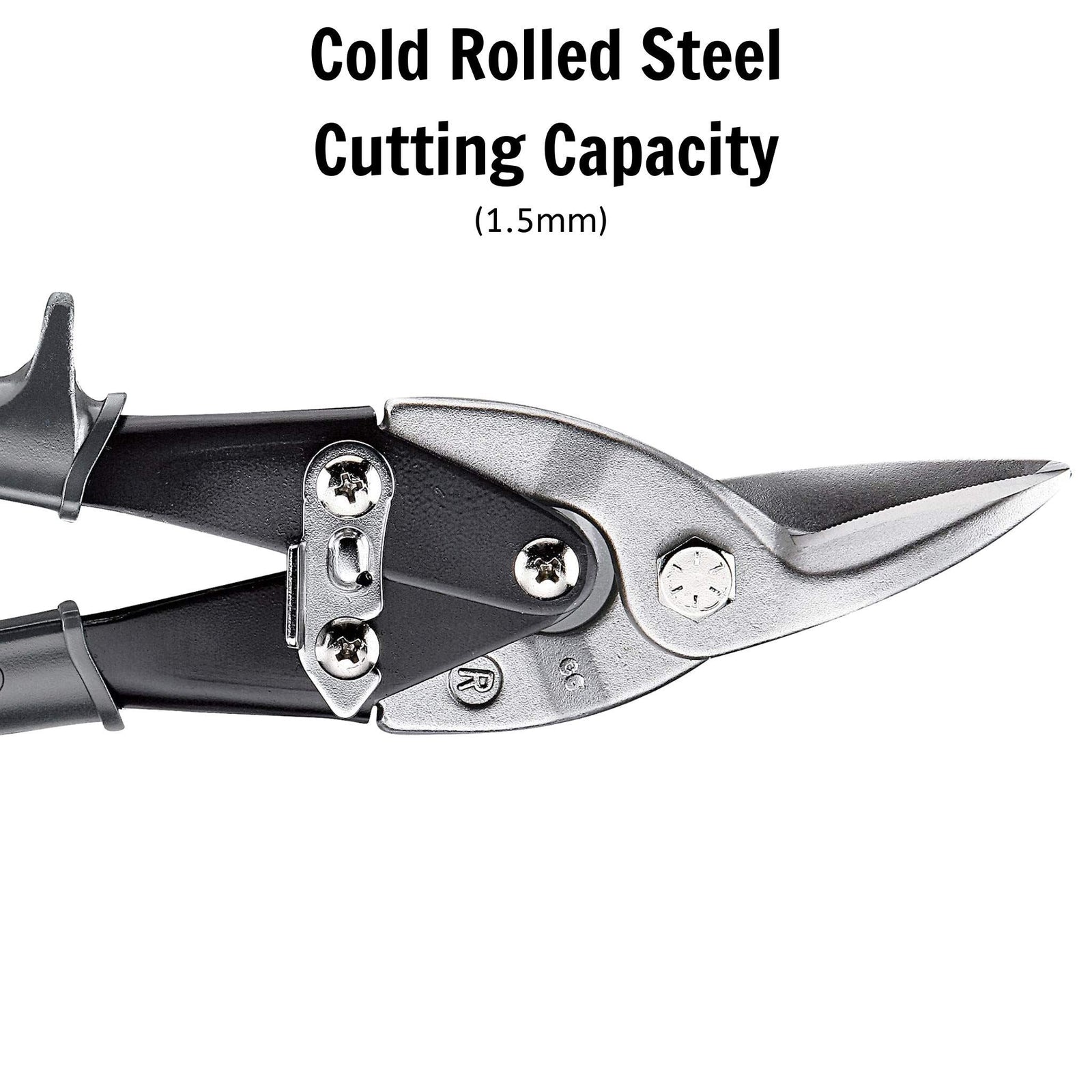 Teng Tools Tin Snip High Leverage Right/Straight