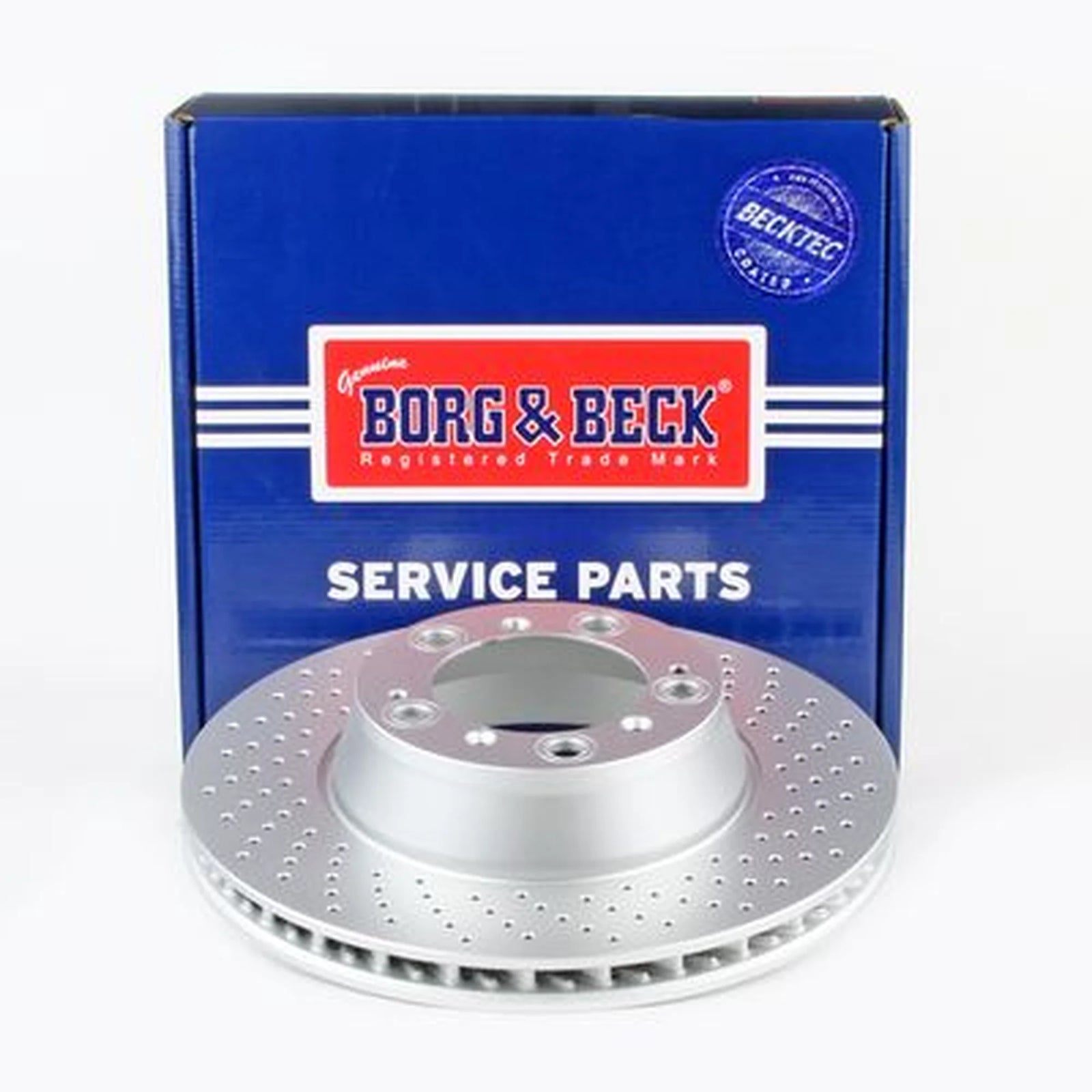 Borg & Beck 2 x Vented Front Brake Discs BBD6044S