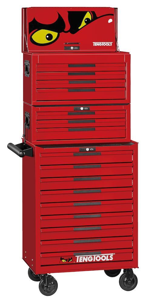 Teng Tools 26" PRO35™ stack tool kit 753 pieces red