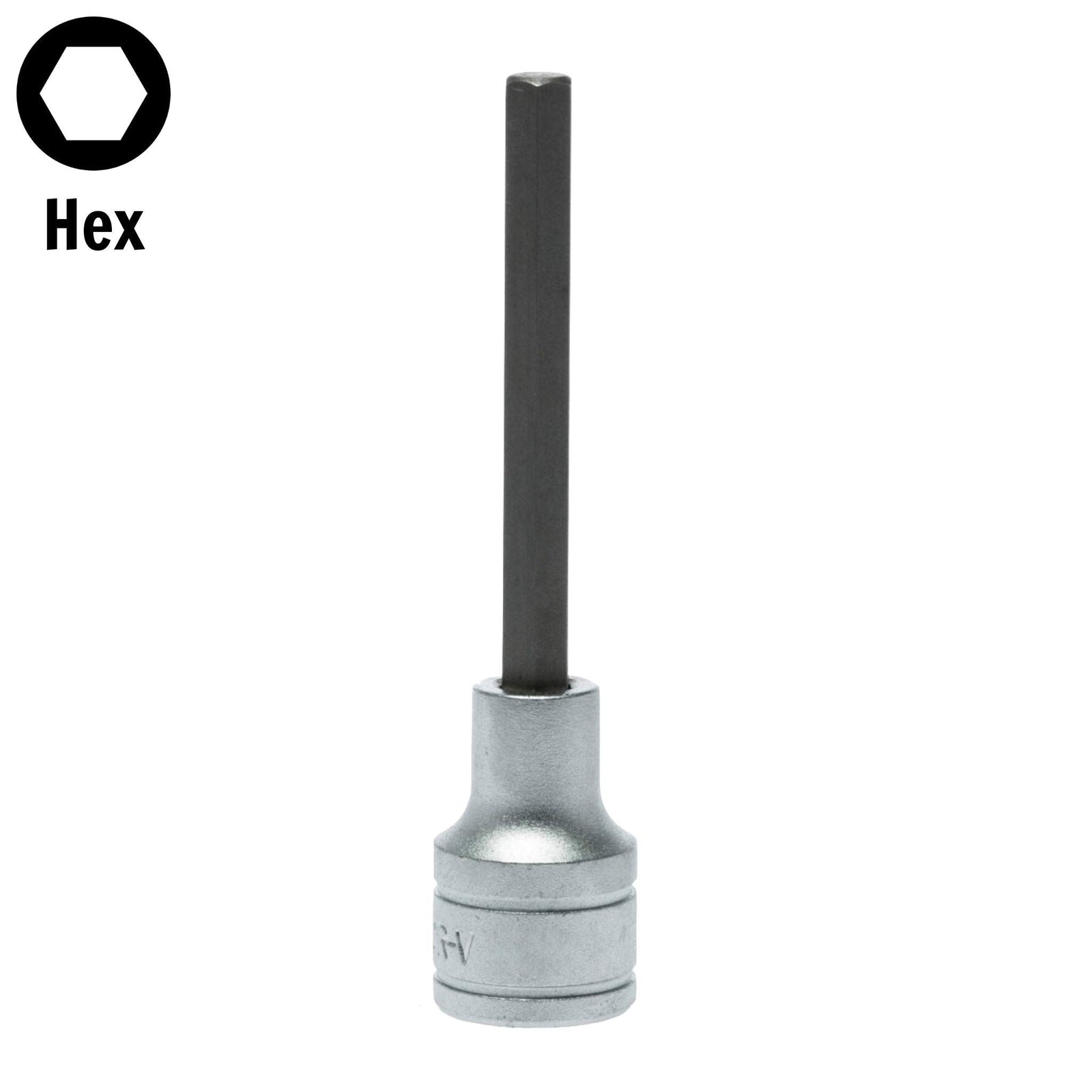 Teng Tools 1/2" Extra Long Hex Bit Socket Metric 6mm