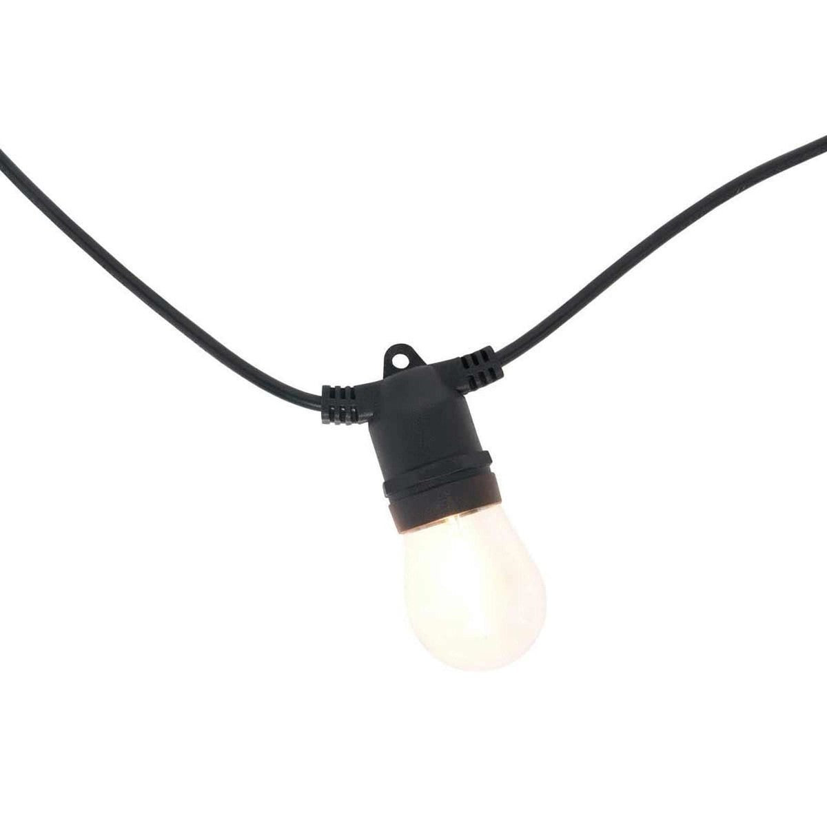 Wye Solar/USB Chargeable Light Festoon with 10 Led Lamps