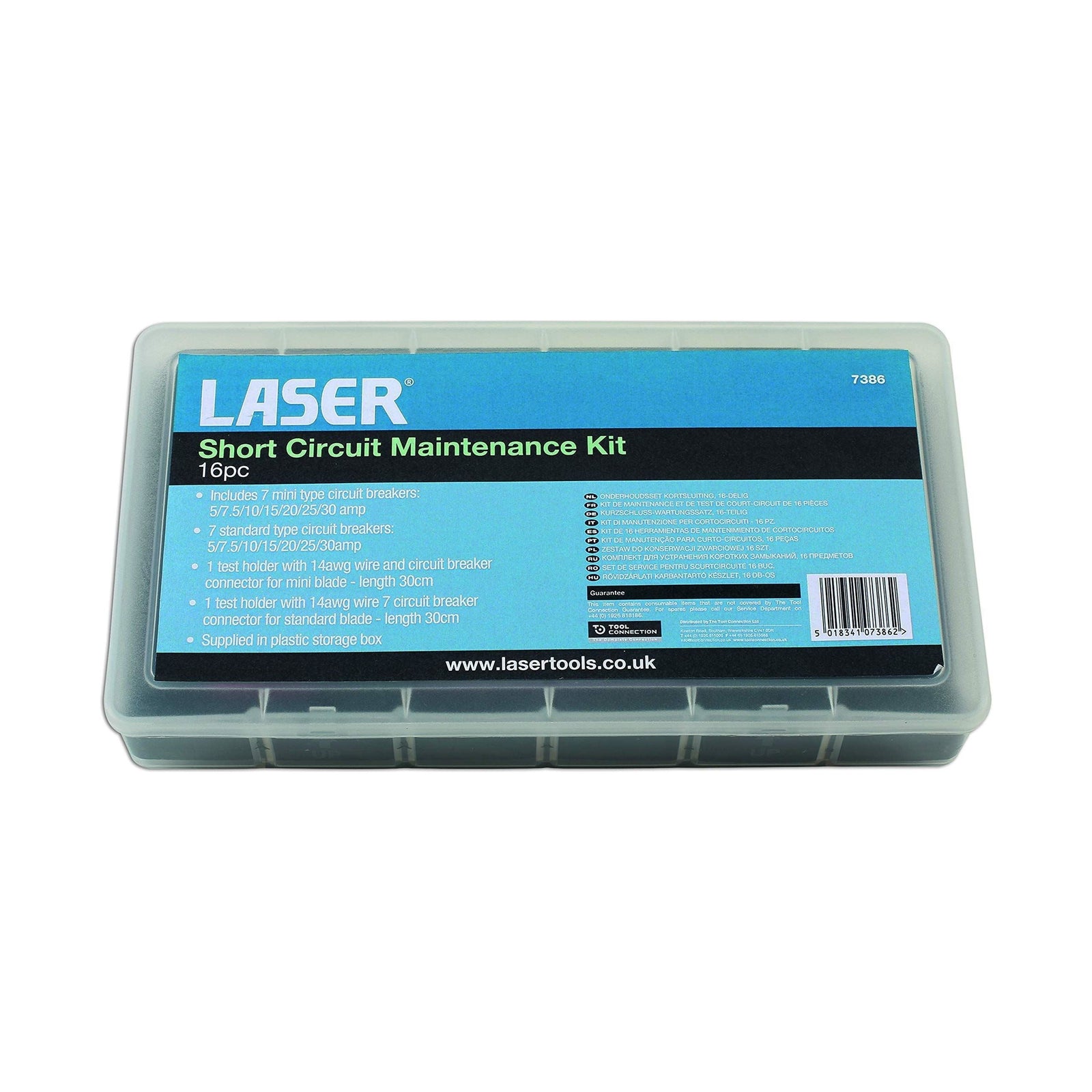 Laser Short Circuit Diagnostic Kit 16pc 7386