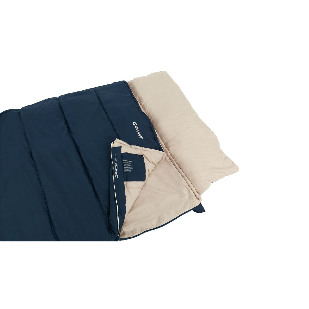 Outwell Contour Lux XL Deep Blue Sleeping Bag 3 Season