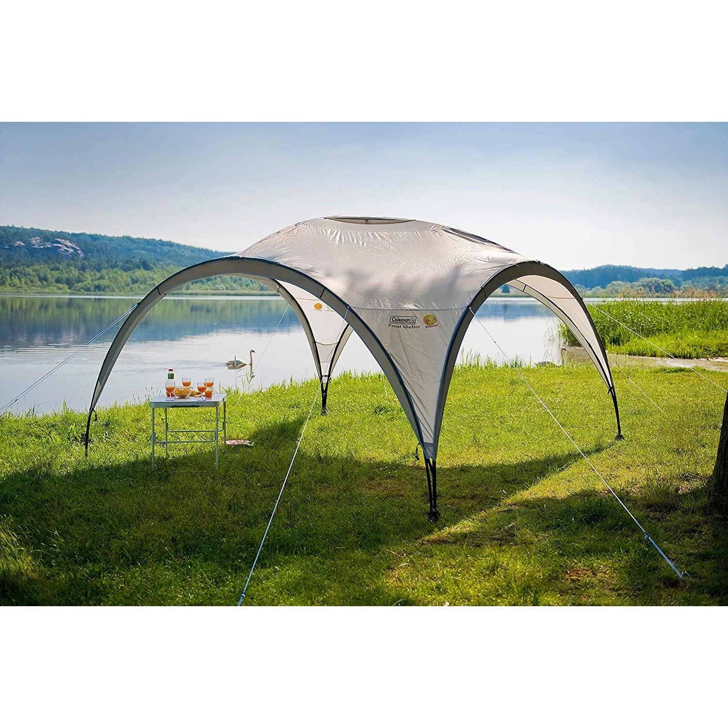 Coleman Event Shelter XL Gazebo Sun Shade Garden & Camping 15x15 4.5M
