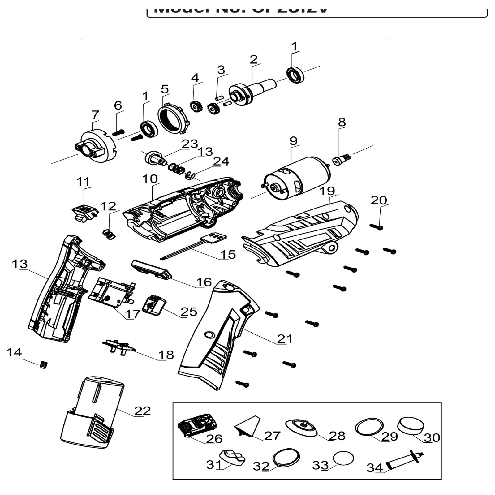 Sealey Stop ring SSG401.V2-26