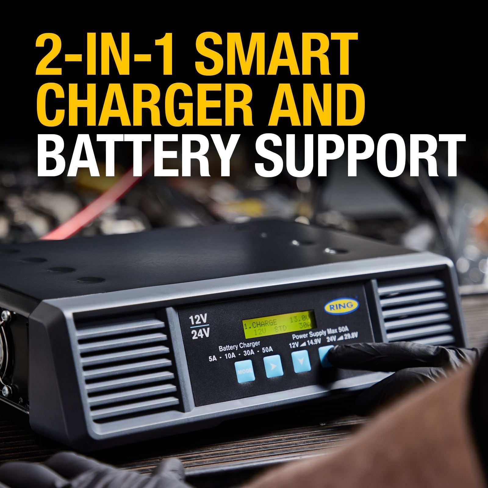 Ring Smart Charge Pro 50A 12/24V RSCP5024 - Advanced Charging