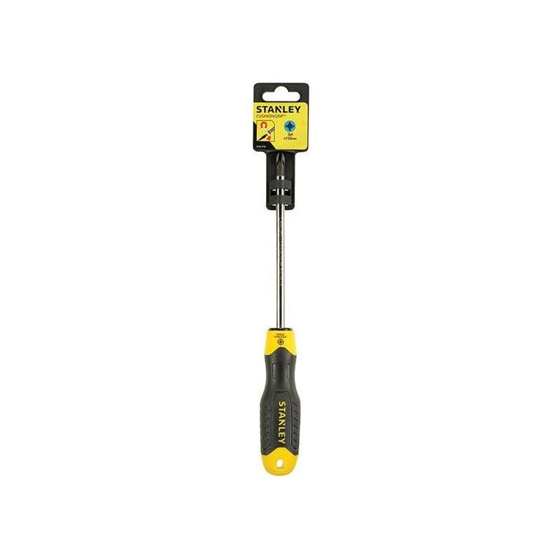 Stanley® Hand Tools Cushion Grip Screwdriver Pozidriv Tip PZ3 x 150mm