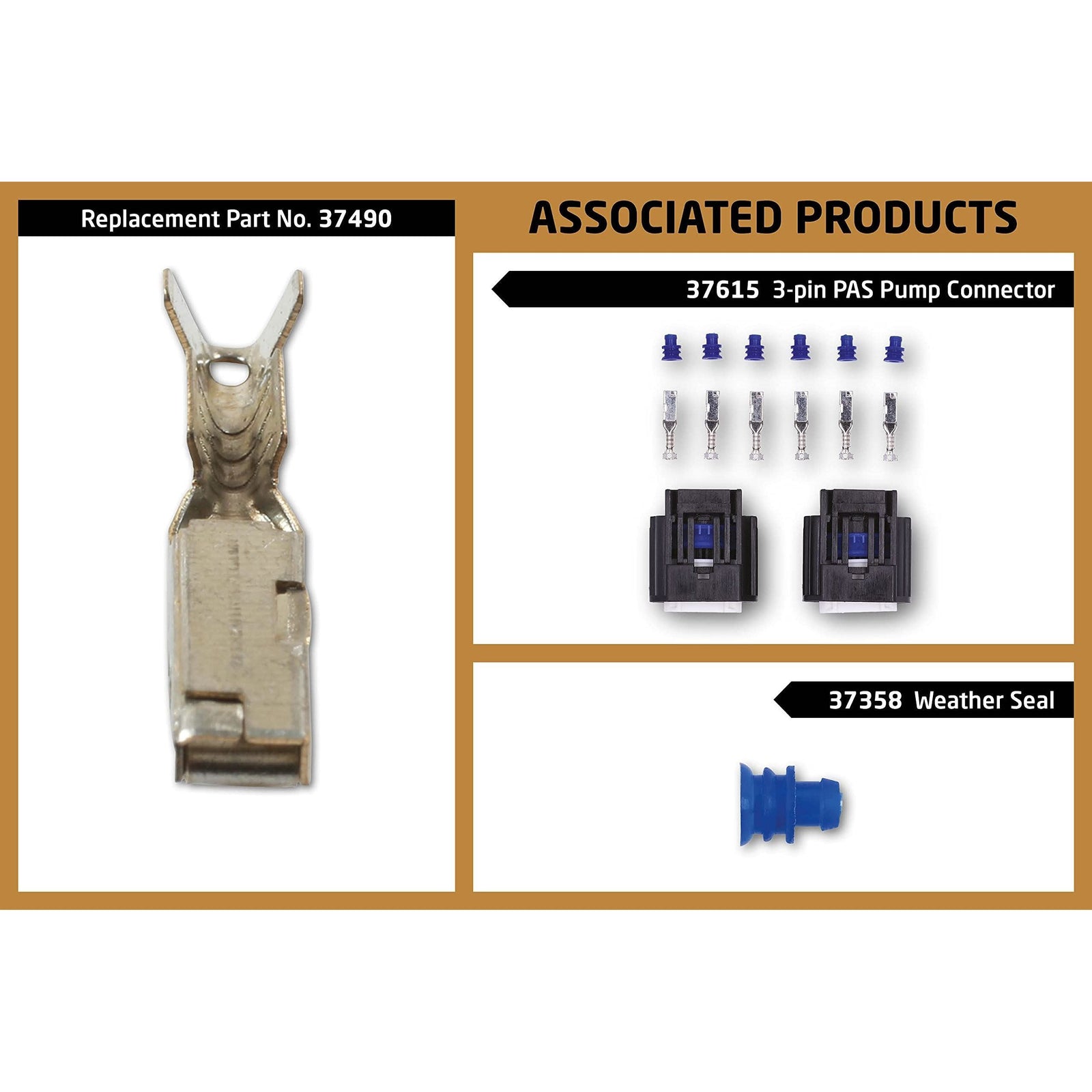 Connect Non-Insulated Female Terminals 100pc 37490