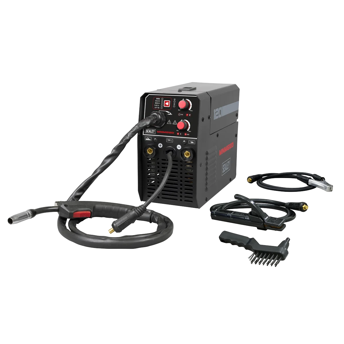 Sealey MIG/TIG & MMA Inverter Welder 120A 230V MINIMIG120i