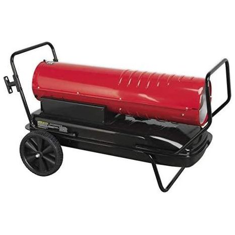 Sealey Space Warmer® Paraffin/Kerosene/Diesel Heater 215,000Btu/hr with Wheels