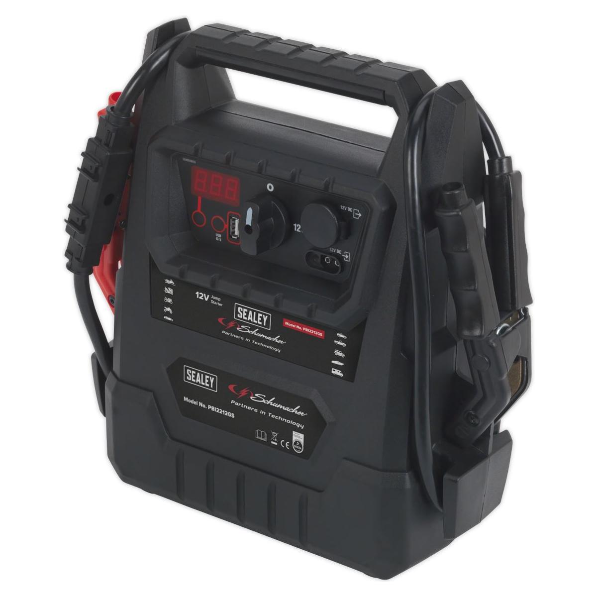 Sealey 12V RoadStart Emergency Jump Starter 2300 Peak Amps - DEKRA Approved