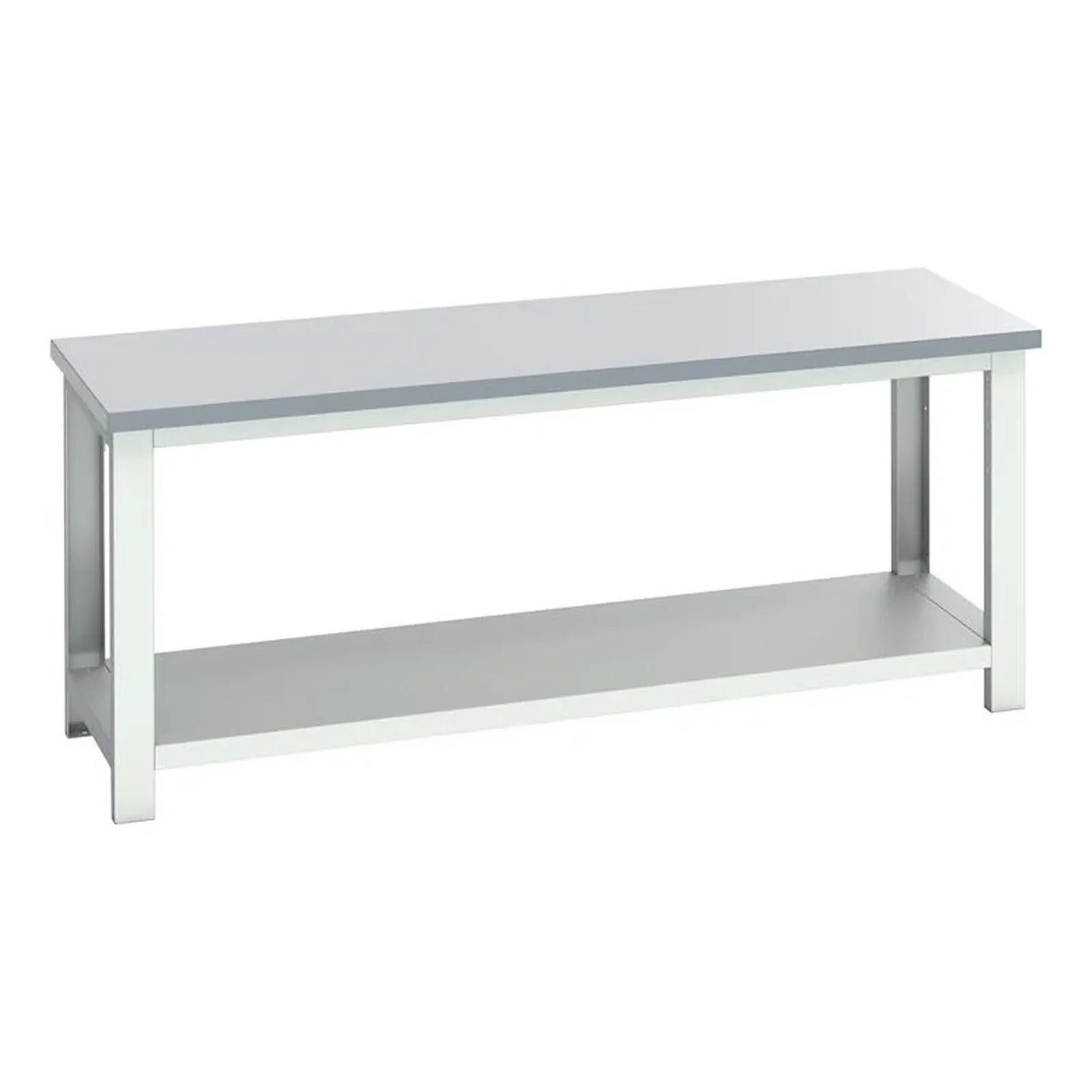 Bott Cubio Bench with Shelf, ESD Laminate Top 2000 x 750mm - 41003674.16V