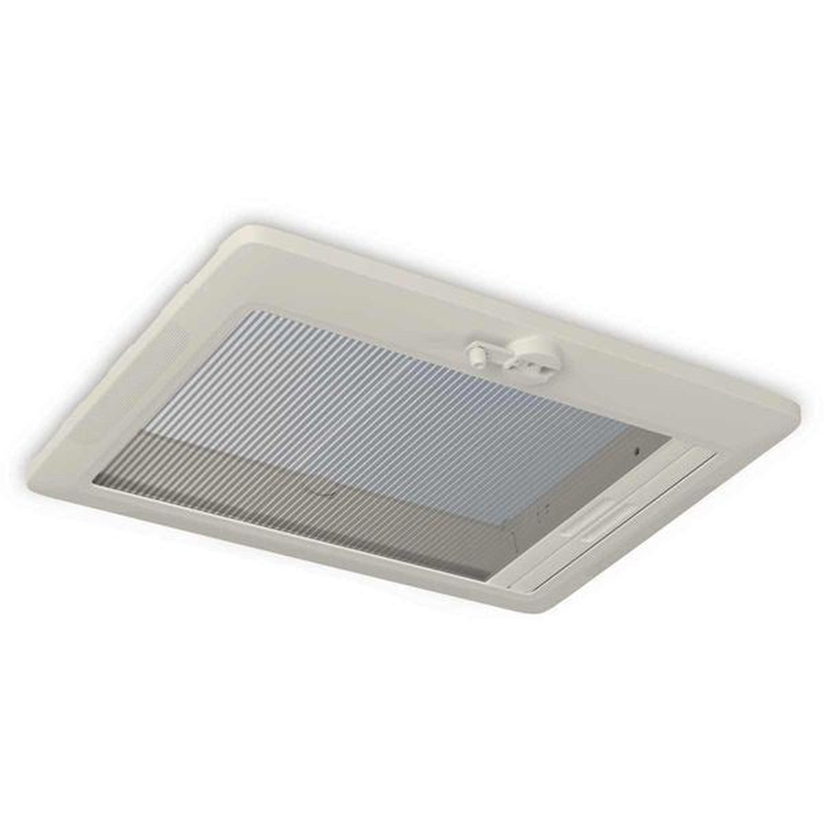 Dometic Midi Heki Roof Window with Forced Vent 700mm x 500mm Grey