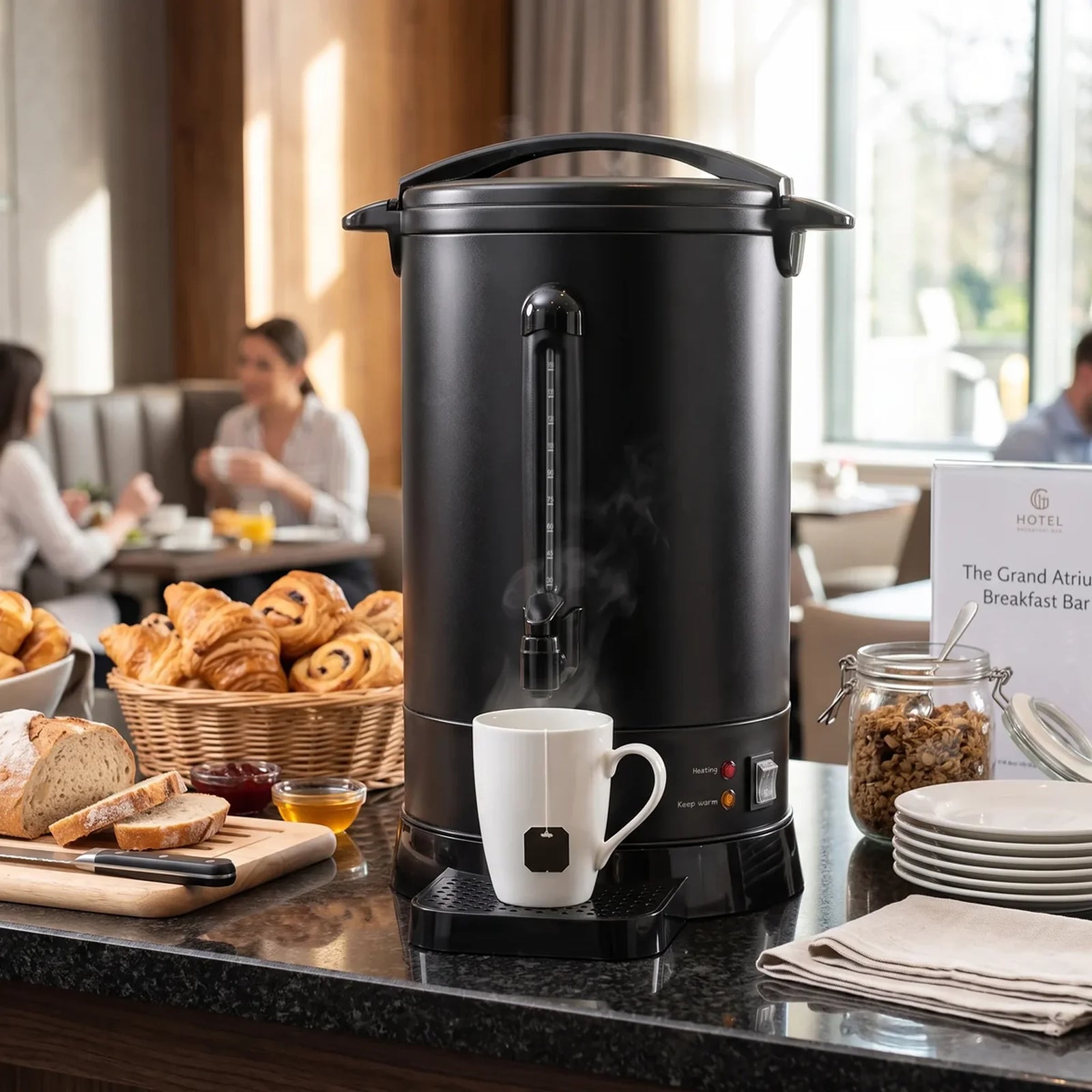 Baridi Hot Water Boiler 20L Capacity DH431 - Black