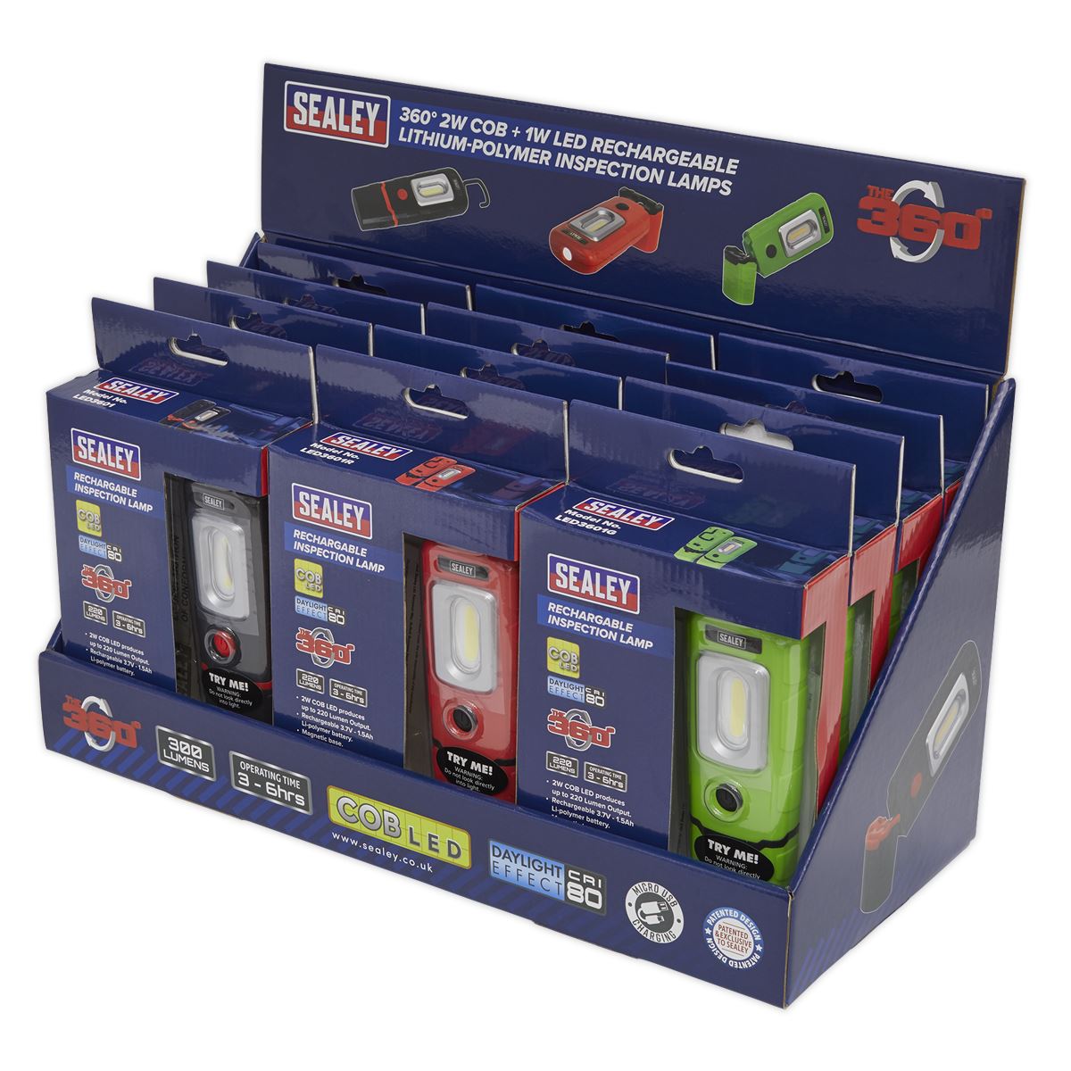 Led3601 Series Inspection Lamp Combination - Displ