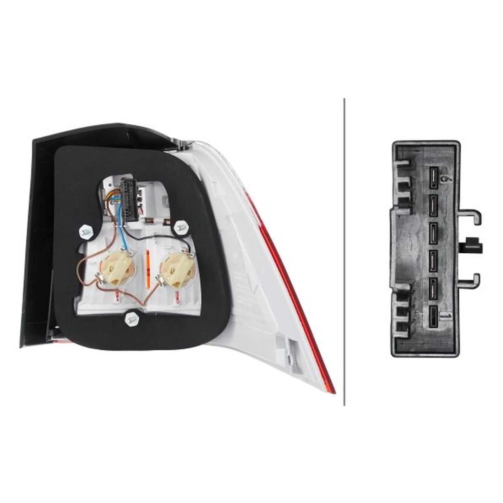 Hella Tail Light / Lamp P21W Left 2VA 009 426-111